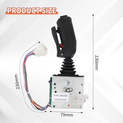 Levier de commande joystick 159108 compatible avec nacelle ciseaux Skyjack SJ3226 - 7