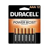 Duracell - CopperTop AAA Alkaline Batteries - long lasting, all-purpose Triple A battery for household and business - 12 count