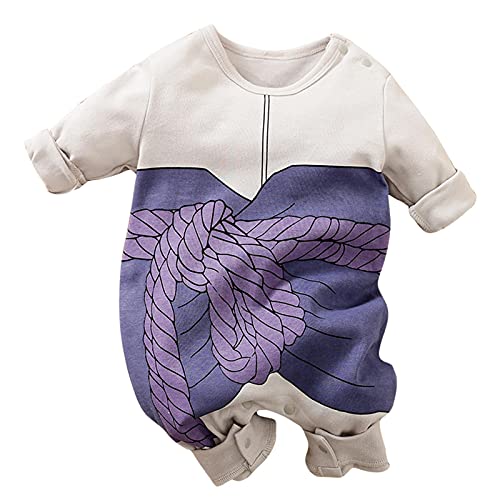 Image of RELABTABY Cute Baby Boy Girl Romper Newborn Anime Onesie Toddler Halloween Cosplay Jumpsuit Outfit Clothes