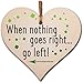 Price comparison product image Handcrafted Wooden Hanging Heart with Encouraging Message  Inspirational Wall Sign for Self-Care, Home Decor, or Thoughtful Gifts