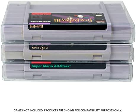 SNES Games Cartridge Protector, 0.40 MM, Pack of 25 - 2