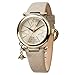 Vivienne Westwood Orb Pop Womens Quartz Watch with Champagne Dial and Beige Leather Strap VV006GDCM