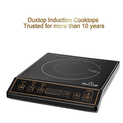 Duxtop 1800W Portable Induction Cooktop Countertop Burner, Gold 9120MC/BT-M20B by duxtop - Image 2