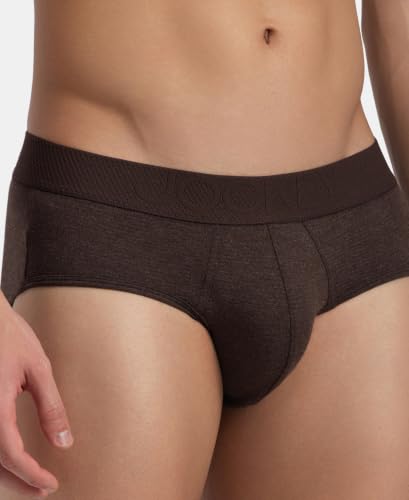 Image of Jockey LM05 Men Bamboo Cotton Elastane Stretch Breathable Mesh Brief with StayDry Treatment