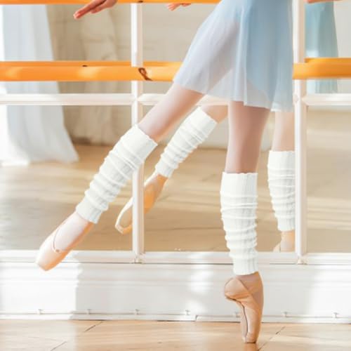 2 Pairs Y2K Long Ballet Leg Warmers for 80s Party Dance Sports3