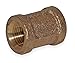 2" FNPT Red Brass Coupling