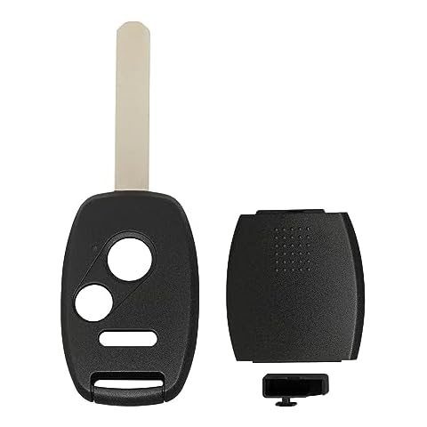 StandardAutoPart Tuff-Shield Rugged Shell Case for Remote Head Key Compatible with Honda Accord Civic Pilot CR-V Ridgeline Odyssey (3 Button) (Single) Cover
