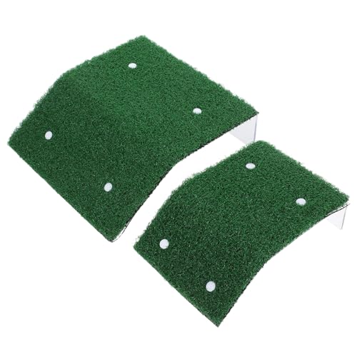 DOITOOL Escalera de Piscina para Mascotas Diseño Inclinado y Ventosas, Rampa de Escape para Animales Pequeños Almohadillas Protectoras, Escalera de Rescate en 2 Piezas Mediana y Grande
