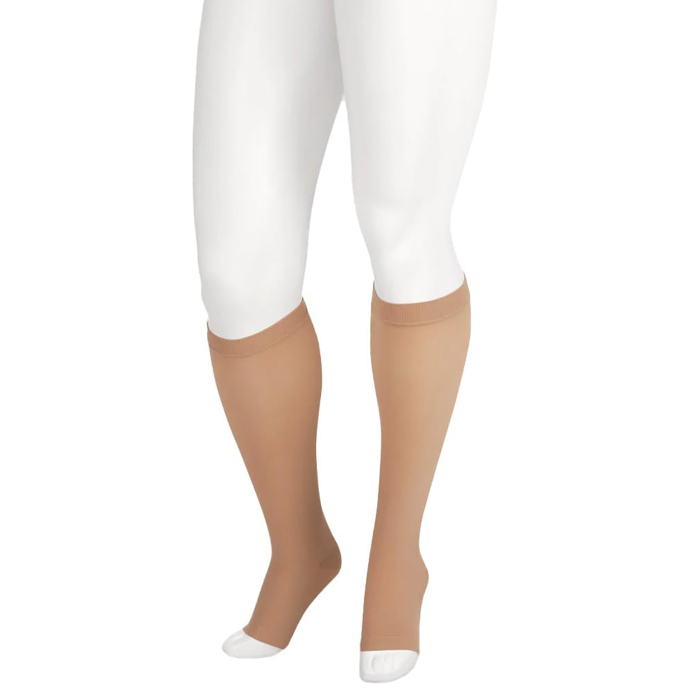 Juzo Soft 2002 Knee-High 30-40mmhg Compression Closed Toe Stocking, Petite