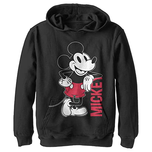 Disney Boys' Mickey Leaning Hoodie