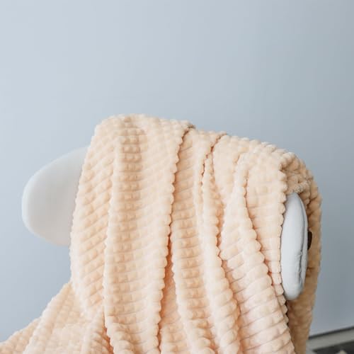 Couverture en microfibre douce pour vos soirées cocooning dans le salon
