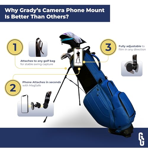 MagSafe Golf Bag Phone Holder