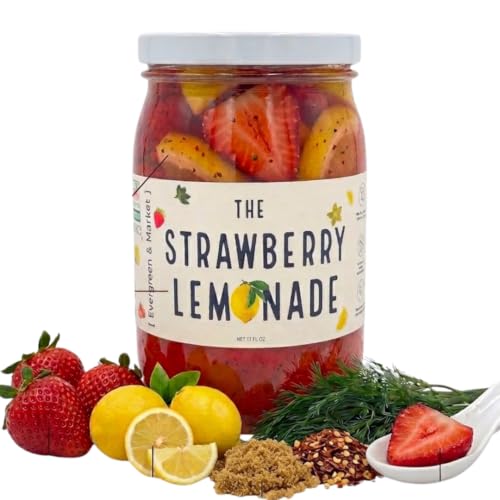 [PICKLES] - Strawberry Lemonade Pickles - Sweet & Citrusy Flavors