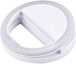 36 LED Ring Selfie Light Supplementary Lighting Night Selfie Enhancing for Smartphones, White