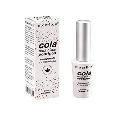 Cola Para Cílios Postiços - Transparente - CA-001 - Macrilan