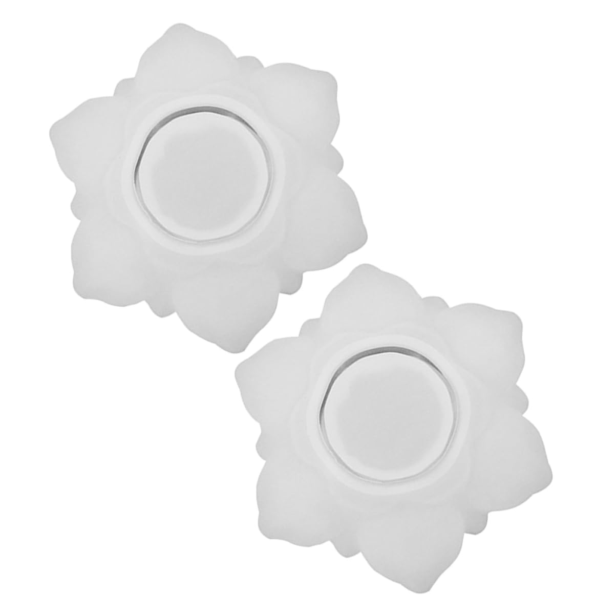 Stampo Artigianale in Silicone Per Candelieri A Forma Di Loto Per Contenitori E Portacandele
