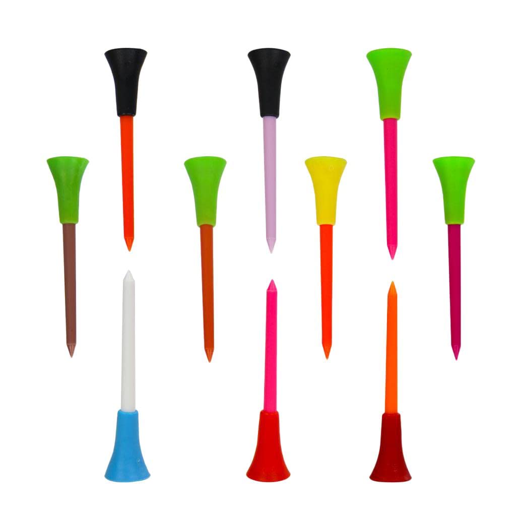 CALANDIS® 10pcs Golf Tees Plastic Golf Tees Ball Nail for Rubber Cushion Top Tee 83mm (B09ZNLY6NY) Amazon Price History, Amazon Price Tracker