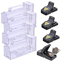 5 Pièces Piege A Souris, Piege A Rat, Anti Plaques Collantes Souris