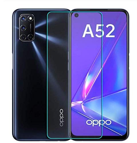 Image of COVER CAPITAL 0.3mm Tempered Glass Screen Gurad hardness For Oppo A52 Transparent -Pack 1