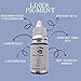 All in Beauty Permanent Makeup Pigment for Eyeliner, Vegan Microblading and Ombre Brows Pigments, Professional use Cosmetic Pigment. Eyeliner and Eyebrows Tattoo Pigment. Liner Pigment (12ml)