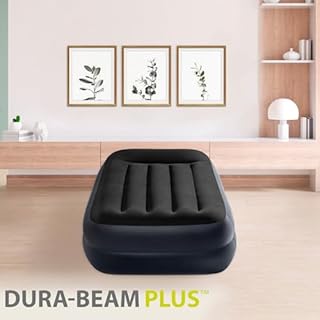 Intex 64122ND - Materasso Dura-Beam Pillow Rest Raised Autogonfiante, 99x191x42 cm