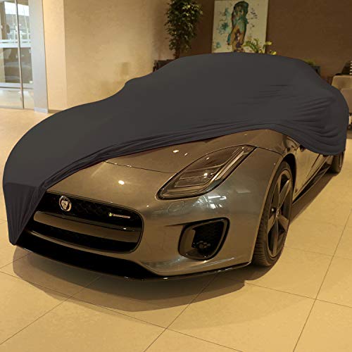 Winpower Indoor Car Cover Velvet Stretch Dust-Proof Protection Full Car Cover For Underground Garage, Car Show, Black #TOP5