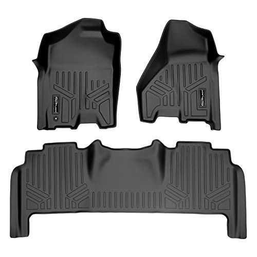 MAXLINER Floor Mats 2 Row Liner Set for 2010-2011 Ram 2500