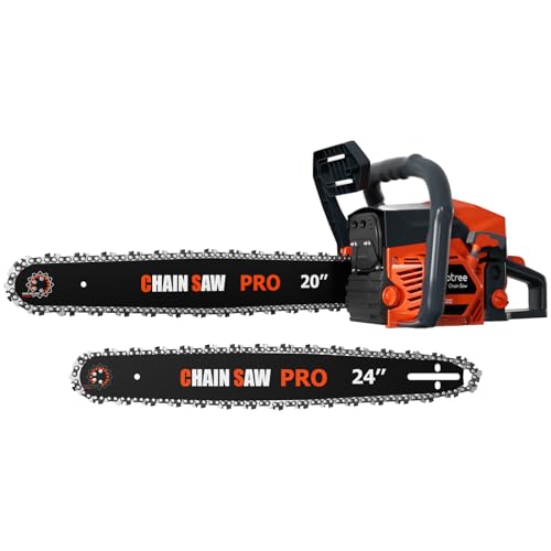 62cc Professional Chainsaw with Anti-Vibration