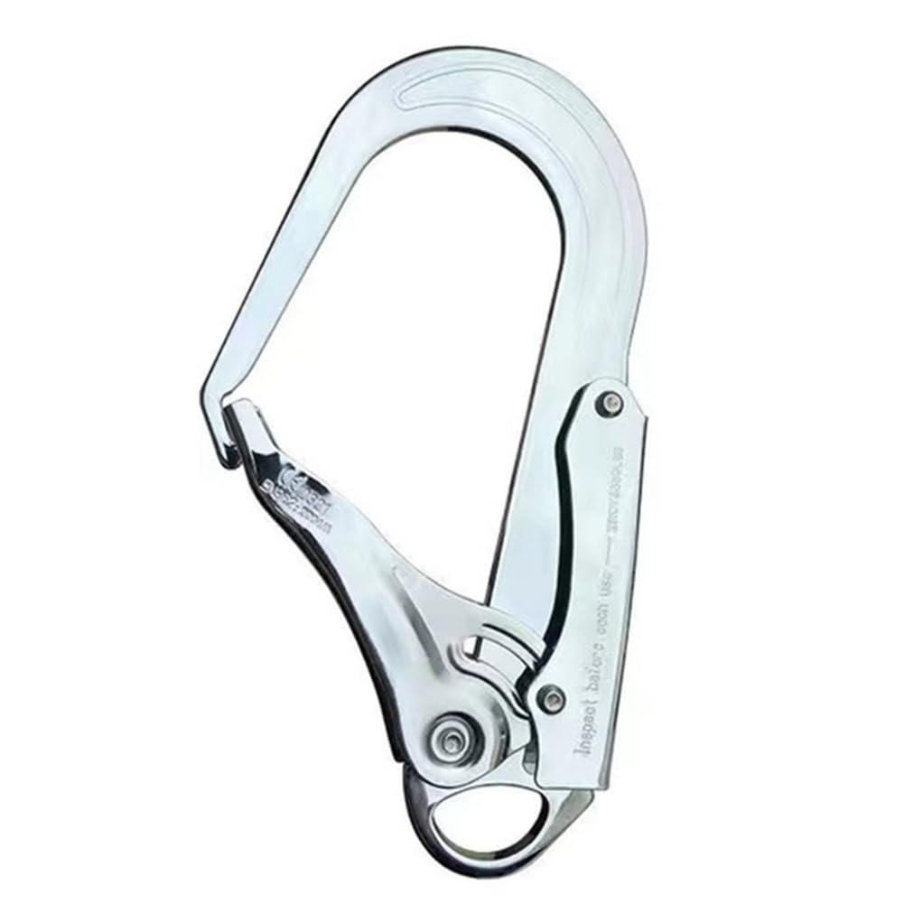Littimoon Carabiner Rock Climbing Mountain Landing 25kN High Altitude Operation Equipment Outdoor Buckle Hook