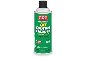 CRC QD Contact Cleaner - 11 Oz. - Ideal for Cleaning Electrical Contacts Safely