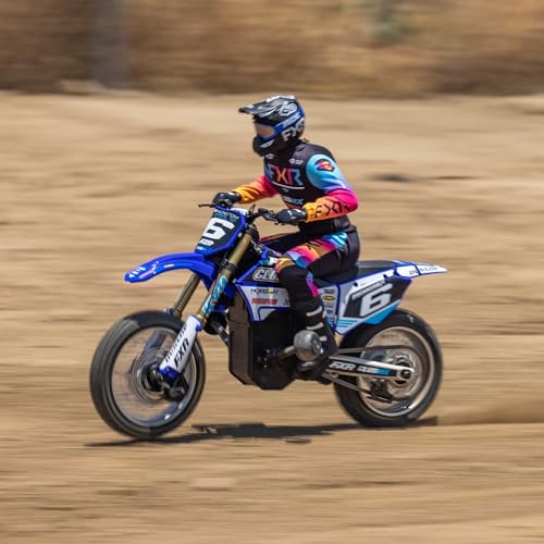 Image of Losi RC Motorcycle Promoto-MX 1 /4 Motorcycle Ready-to-Run Battery and Charger Not Included ClubMX LOS06000T2 Blue