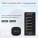Timekettle M3 3 in 1 Language Translation Earbuds,43 Languages & 96 Accents, Offline Translator, No Subscription,for Exploring Expat Life Freely, APP Compatible with iOS & Android