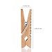 ANZOME - 100 Pinzas de Madera con Cordel de Yute para Decorar...