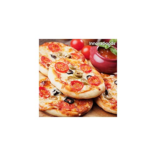 InnovaGoods IG811501 Mini pizzaoven met recept, rood/zwart - Image 8