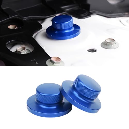 HMKJHYQ Car Accessories Fit for Altima 2024 2023 2022 2021 2020 2019 Automotive Shock Absorber Protective Shield Cover ABS (Blue) 2 PCS