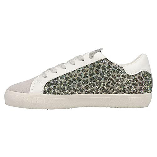 Image of VINTAGE HAVANA Womens Kate Slip On Sneakers Shoes Casual - Gold, White