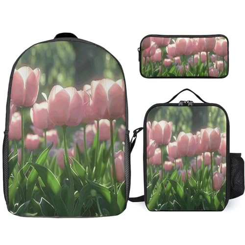 Sac à dos léger motif floral résolvant le transport de vos repas et affaires