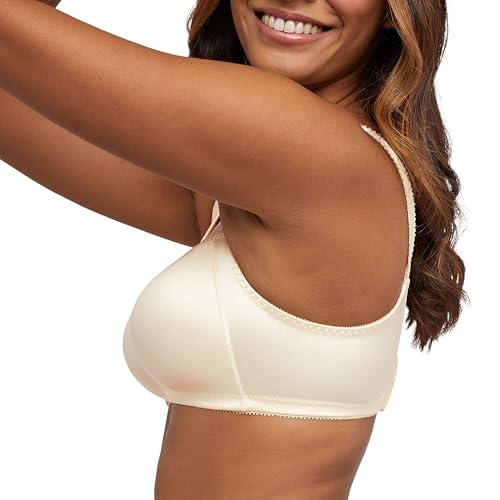 Image of Bali Women's Double Support Wireless Bra, Comfortsoft Full-coverage Wirefree Bra, Df3820