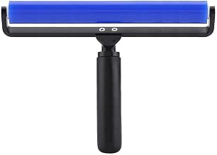 Sticky Mop, Silicone Sticky Roller with Freely Rotal Wheel to Remove Ttiny Particles Dust Hair Anti-Static Cleaner Tool for Car Windows Circuit Boards Glass(12in)