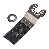 Diseño funcional wolfcraft 3990000 3990000-1 Hoja de Sierra de inmersión para Madera, Reforzado con Fibra de Vidrio, planchas de Placa de Yeso, plásticos