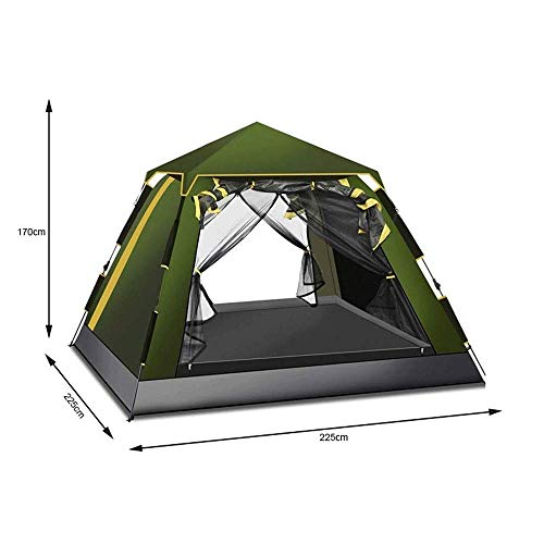 Tente de camping imperméable double couche résistante au vent pour alpinisme