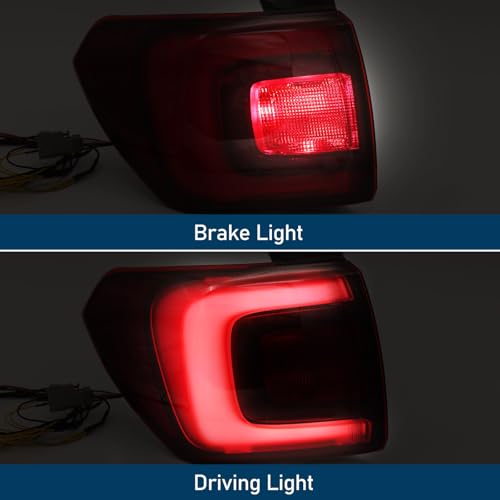 KACHIR 2017-2019 Tail Light Assembly Compatible with GMC Acadia Rear LED Brake Outer Lamp Left Driver Side 84709440 by KACHIR - Used condition - Image 4