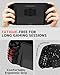 NINKI Silicone Skin for Lenovo Legion GO 2 Case with Stand,Shockproof Anti-Scratch Non-Slip Protective Bumper Soft TPU Protector Cover Grip for Lenovo Legion GO 2 2025 Case Accessories Kickstand Black