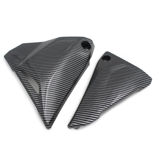 Couvercle de batterie look carbone pour BMW R1200GS avec montage rapide et précis