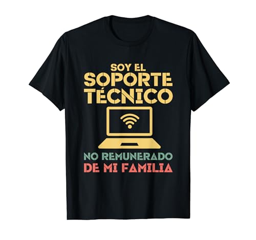Soy el ingeniero informático divertido del soporte técnico no remunerado de Camiseta
