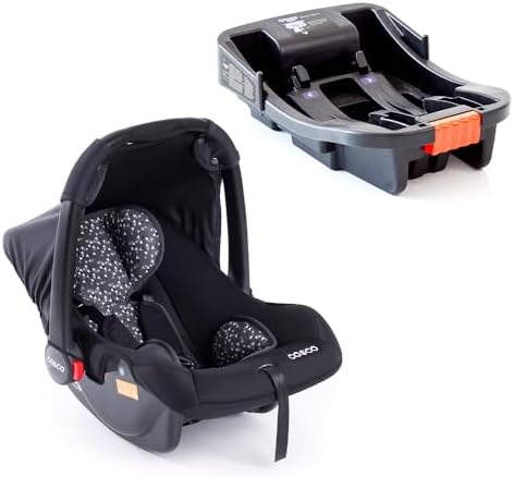Bebê Conforto Cosco Kids, Wizz, com base, Preto