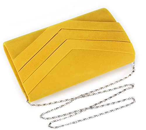 Image of Purses and Handbags Envelope Evening Clutch Crossbody Bags Velvet Classic Wedding Party Shoulder Bag for Women