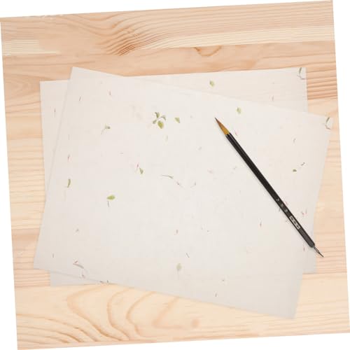 Tofficu 200 Folhas da montanha caligrafia papel carta kanji portátil trabalhos manuais papel manuscr