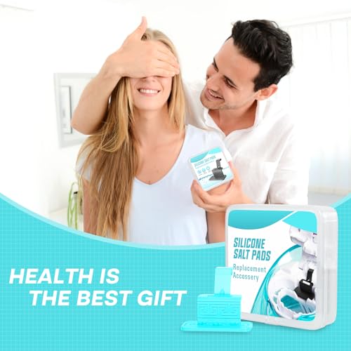 FireAnt Recargas de silicone para cápsulas salinas compatíveis com Navage Nasal, 12 unidades de aces