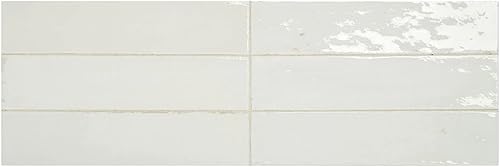 Alchemist - Azulejo de pared italiano puro veneciano de 2,5 x 9,5 (paquete de 36 unidades (6 pies cuadrados)